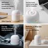 220ML USB Water Refill Spray Humidifier Colorful Lights Super Fog Mute Portable Air Humidifier for Home Bedroom Office Car