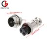 1Pair GX12 GX16 GX20 2/3/4/5/6/7/8/9/10/12/14/15Pin 16mm Male Female Aviation Connector Screw Plug Panel Mount Circular Socket