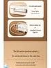 304 Stainless Steel Compartmentalized Portable Lunch Box - Microwave Safe Bento for Students & Office Workers.