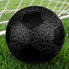 1 ud. Balón de Fútbol Negro Resistente Hoja, Talla 5, Perfecto para Entrenamiento, Entretenimiento y Competición, Regalo yy26060653
