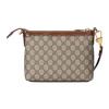 GUCCI Interlocking G Bi-Fold Wallet Black Pebbled Canvas Yellow Interior Silver Hardware Card Holder for Men Daily Use Business 760021-92THG-8563