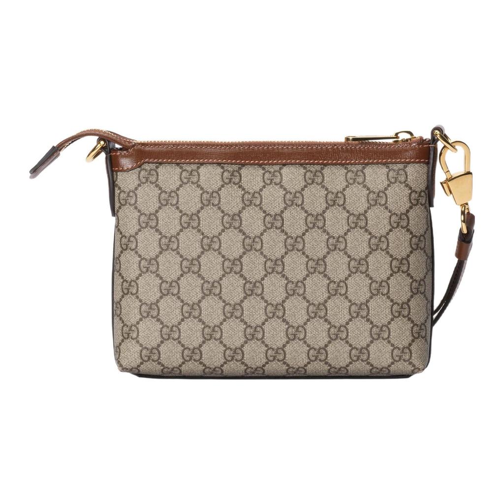 GUCCI Interlocking G Bi-Fold Wallet Black Pebbled Canvas Yellow Interior Silver Hardware Card Holder for Men Daily Use Business 760021-92THG-8563