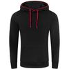 Mens Hooded Sweatshirts Casual Fashion Long Sleeve Drawstring Pullover Comfy Lightweight Workout Hoodies With Pockets