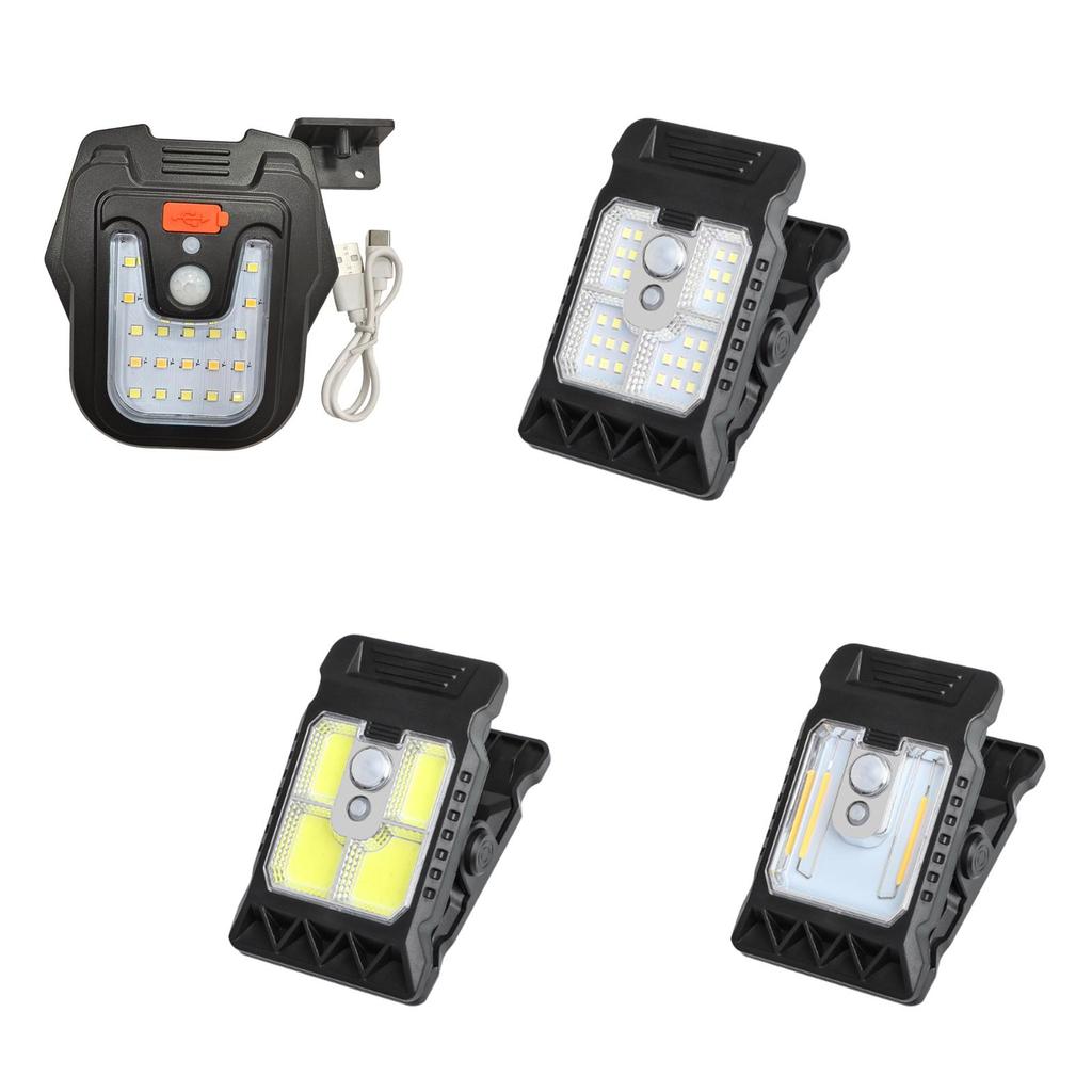 Solar Outdoor Light with 3 Lighting Modes Automatically Clamp Mounted Easy Installation Waterproof Motion for Backyard Yard