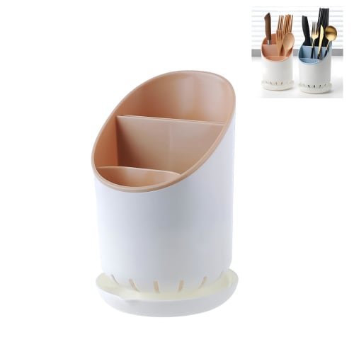 YSkrep Chopstick Holder, Cutlery Stand, Knife Holder, Kitchen Tool Storage, Chopstick Rest, Dish Storage, Nordic Style, Plastic, Multi-functional Rack