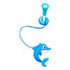 Big Head Golf Tee And Anti Lost Golf Tee Hanger Set Plastic Cartoon Dolphin Golf Tee Ring with Strap for Men Women Golf Enthusiasts