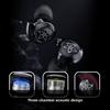 FiiO FH11 In-Ear-Kopfhörer Drei-Kammer-Akustikarchitektur HiFi-Stereo Ergonomie 0,78 mm Abnehmbares Kabel Benutzerdefiniertes Musik-Headset