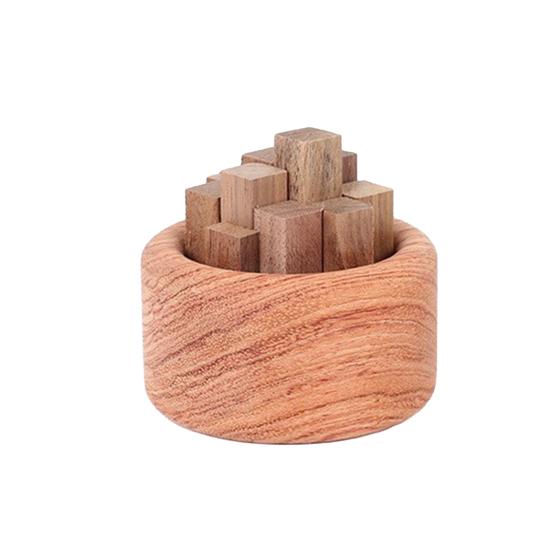 Yangyizhi Holz-Ätherisch-Öl-Diffusor, Buchenholz Aromatherapie Kleiner Runder Diffusor für Zuhause Büros Autos Yogaräume