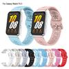 Romantic strap for Samsung Galaxy Fit 3 Smart Watch Wedding Strap Lovely Women Plum Watches Strap for Samsung Galaxy Fit 3