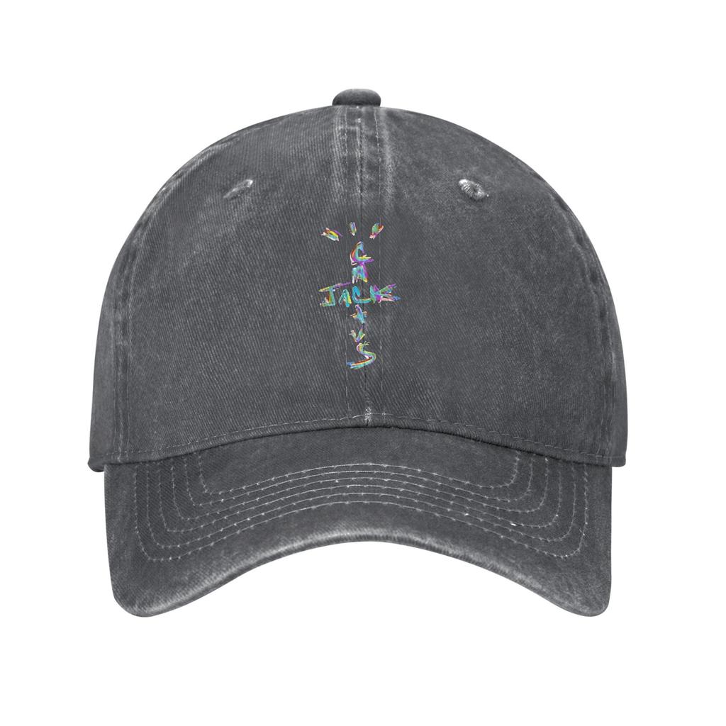 Washed Baseball Cap Cactus Jack Summer Trucker Hat For Men Adult Fortnite Guy Y2k Funny Hunting Camping Sun Snapback Cap