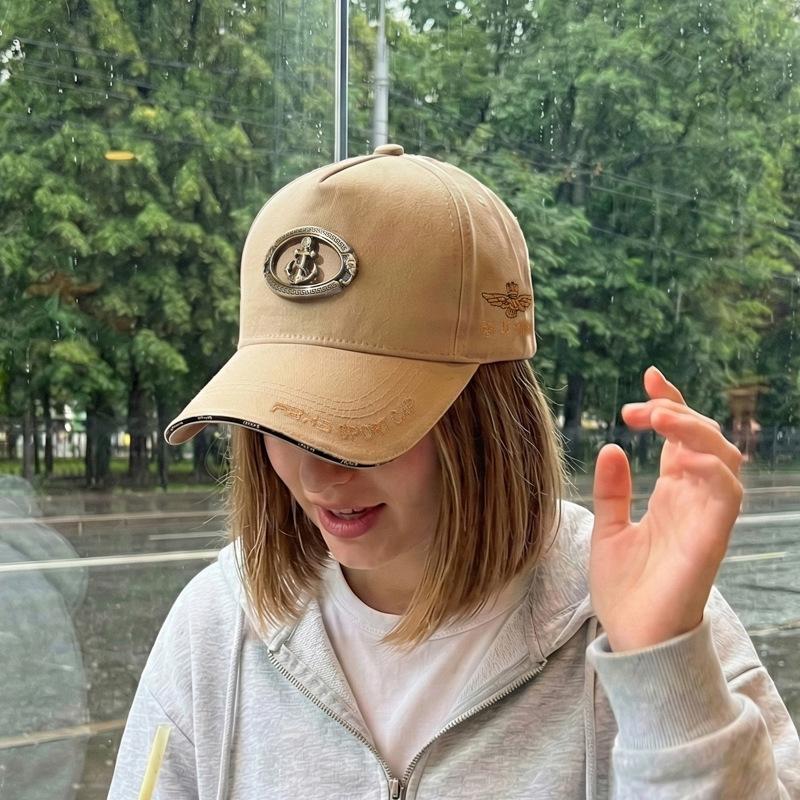 Spring Autumn Men's Baseball Cap Metal Anchor Embroidered Sunshade Cap Men's Outdoor Cap