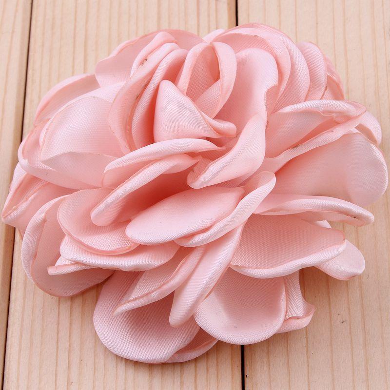5pcs/lot 8CM 20 Colors Newborn Vintage Soft Artificial Fabric Flowers Bouquet For Wedding Bride Garland Home Flores Cloth Hat