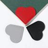 2Pcs Portable Heartshaped Corner Page Marker Vintage Multicolor Leather Bookmark Book Decorative Creative Reading Bookmarks Books