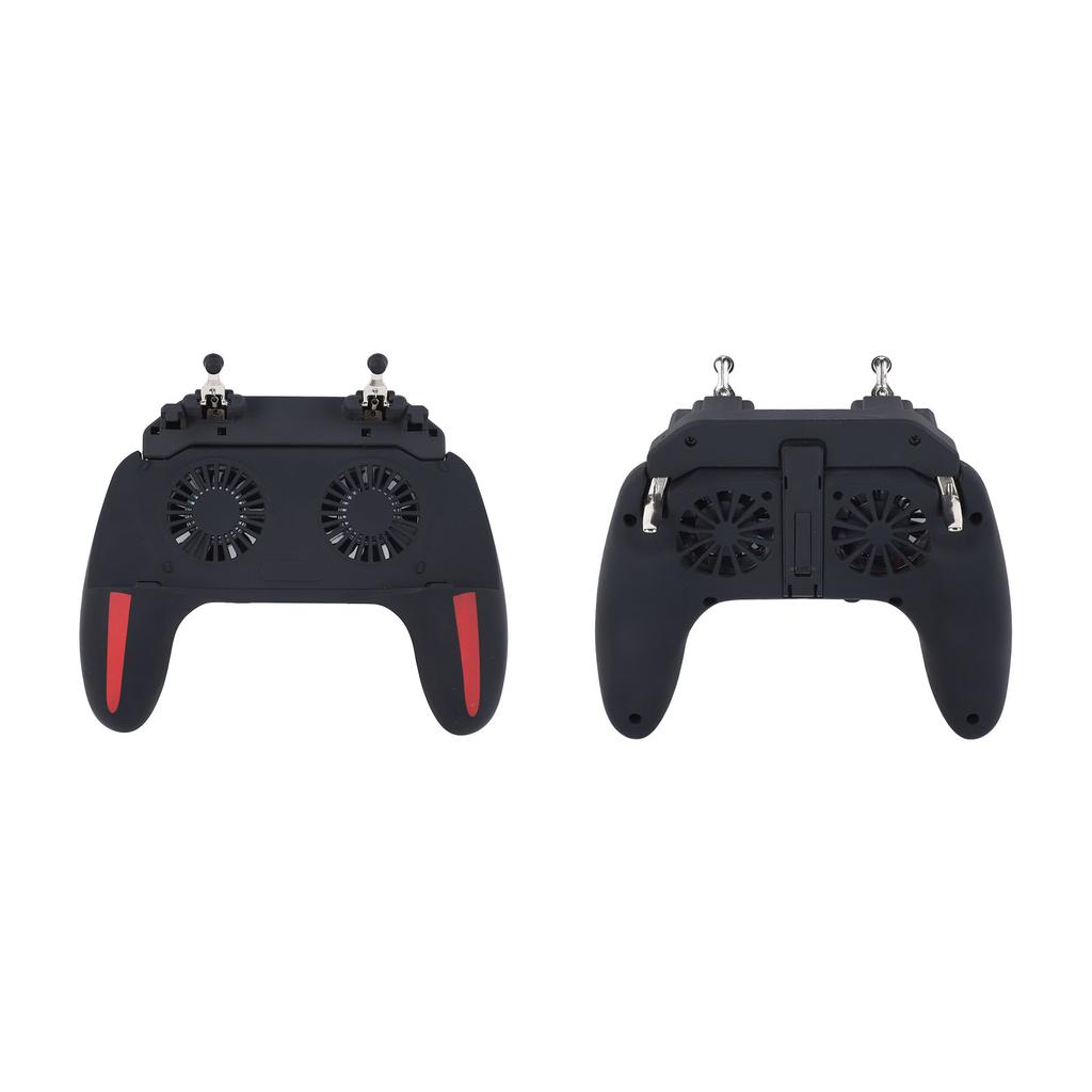 Mobile Game Controller with Cooling Fan Quiet Operation Gaming Grip Gamepad Mobile Controller Trigger for Phone H10