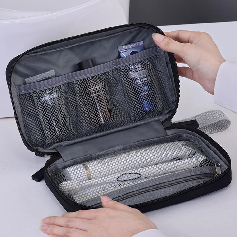 4038 For Men Portable Travel Toiletry Bag Oxford Cloth Waterproof Foldable Cosmetic Organizer,Size S