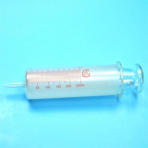 Glass Syringe Glass Enema Sausage Device Large Diameter Glass Sample Extraction Injector 150ml/200ml/300ml/500ml (300ml)