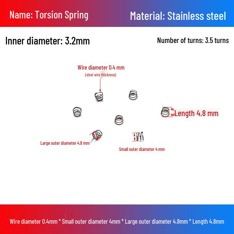 Stainless Steel Pagoda-Shaped Trapezoidal Compression Spring for Battery