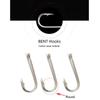 Hand Fishing Hooks Barbed Fishhook With Ring 100Pcs/Lot Lure High Carbon Steel Hooks Carp Fishing Accessories