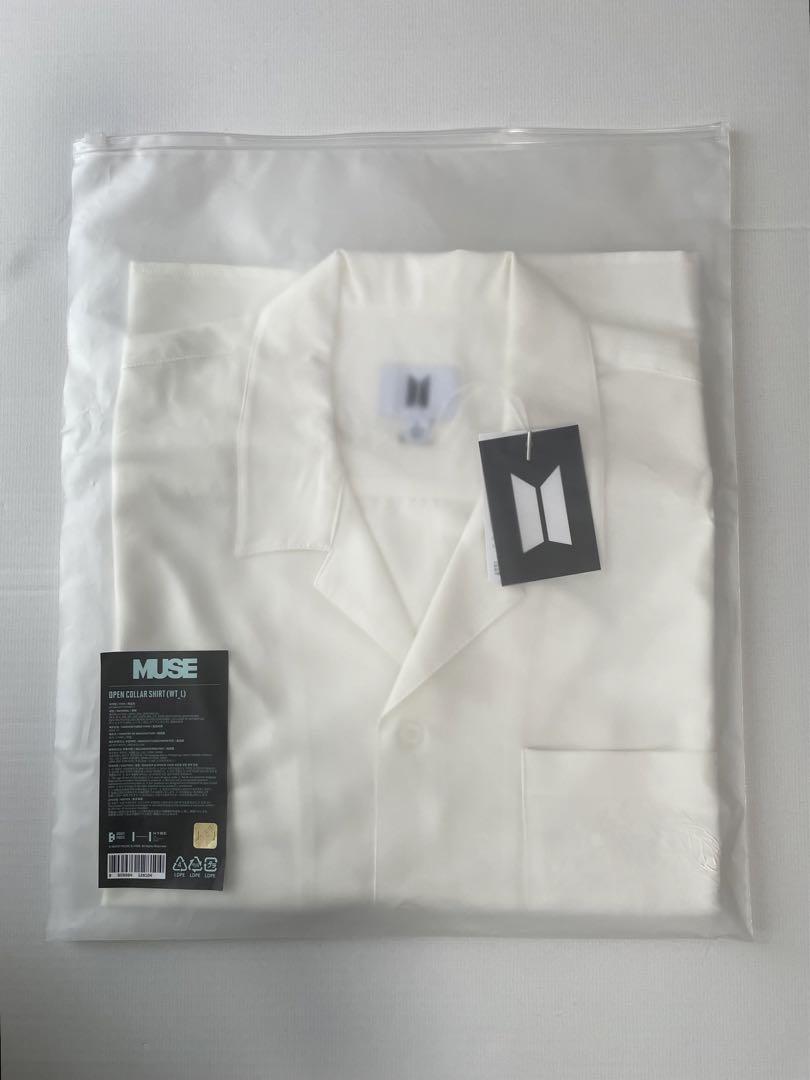 

[Б/У] Рубашка с открытым воротником Jimin MUSE Рубашка BTS Без торговой карточки