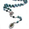 Rosary Prayer Beads Necklace Catholic Christian Religious Jewelry Charm Gift For Men Women for Cross-Pendant Jewellry
