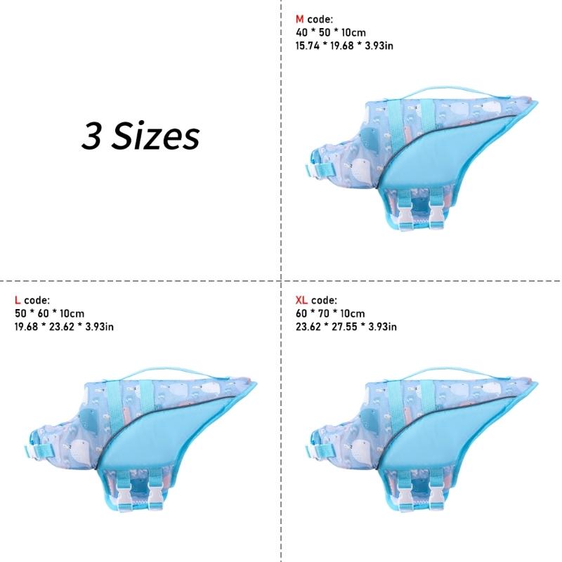 Comfortable Swimwear Adjustment Swimsuit Life Vest For Poodles Small To Large Dog Water Activity Fun