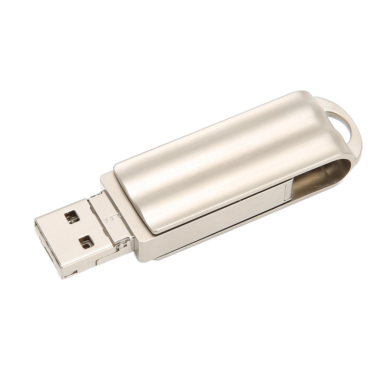 

USB-флеш-накопитель USB2.0 2 в 1 высокоскоростной 256G U-диск передача информации хранение файлов хранение данных
