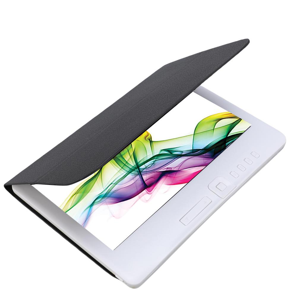 E Reader 7 Inch Portable TFT LCD 16:9 Screen E Book Reader with Screen Protector Protective Case Earphones 16G