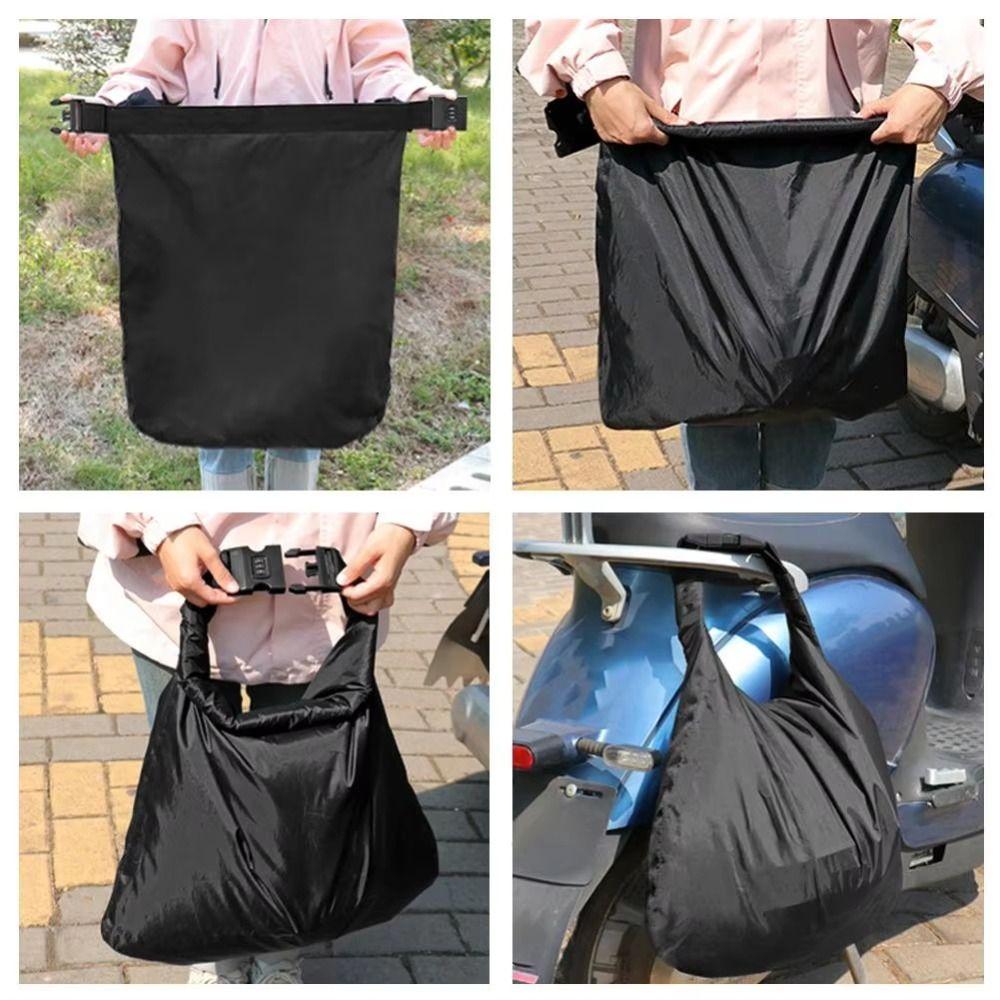 Anti-Theft Motorbike Helmet Bag Waterproof Motorcycle Helmet Case  Cycling Accessories