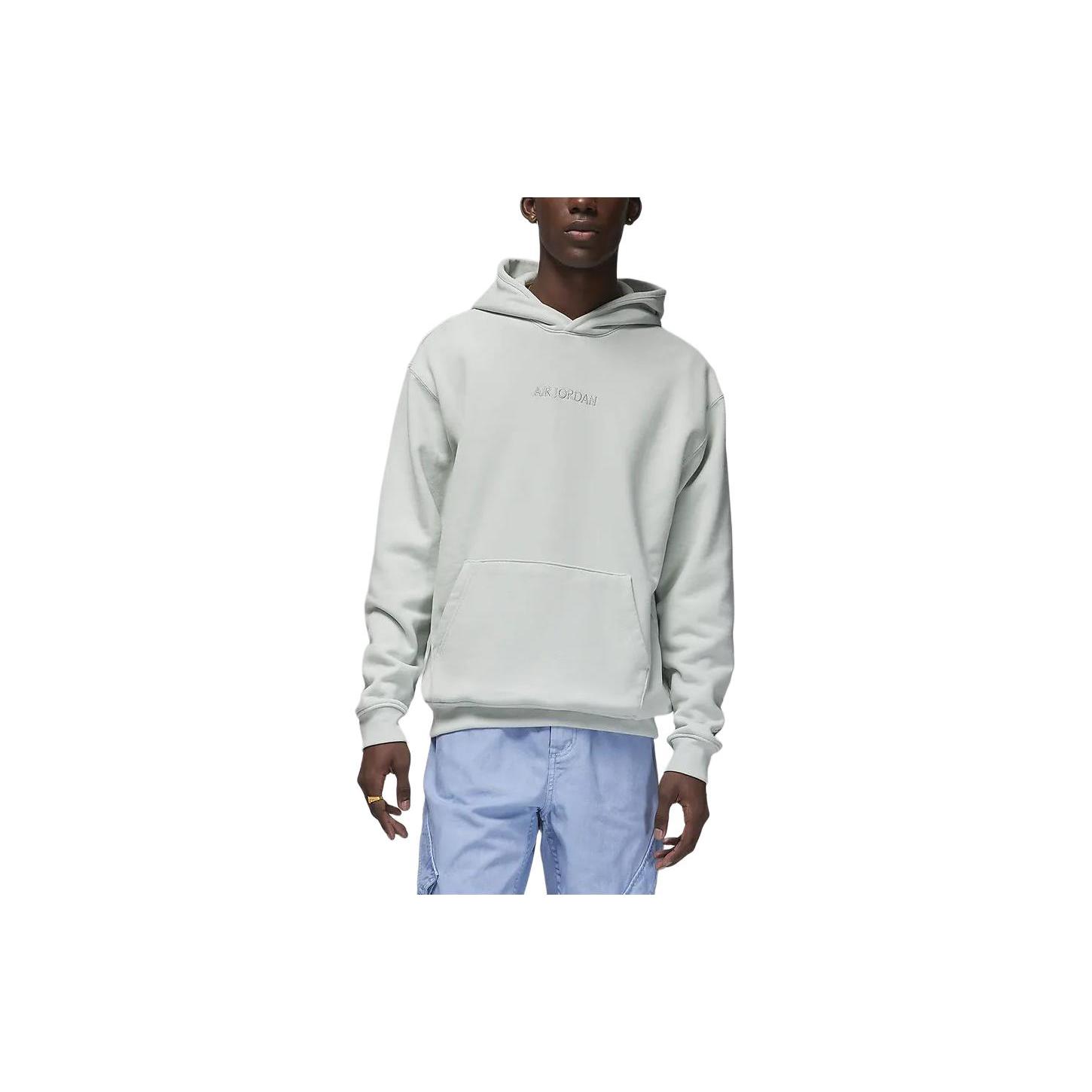Jordan Wordmark Sweatshirt Men s Light Silver FJ1967-034 S