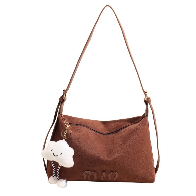 Large Capacity Bag for Women In Autumn and Winter Fashion Crossbody Bag for Women Ins Niche Versatile One-shoulder Dumpling Bag