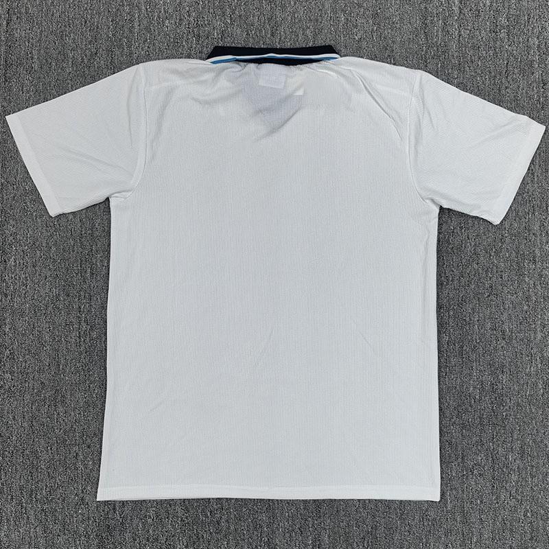 Classic Retro 1996 England Home Soccer Jersey Short Sleeve Mens Football Shirt S To XXL