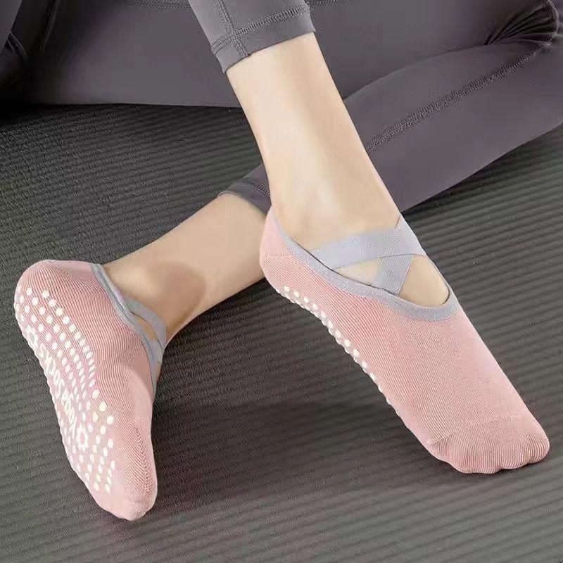 

Women s Non-Slip Yoga & Pilates Socks - Ideal for Beginners, Indoor Use, Fitness & Dance (Spring/Summer) Yoga boat socks розовый