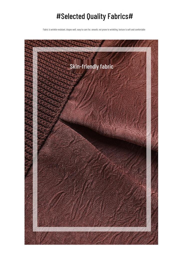 Spring Casual Polo Neck Shirt for Middle-Aged Mothers (40-49)