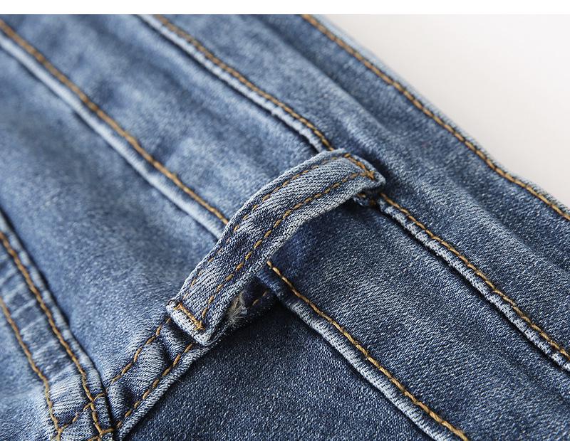 Women's Retro High-Waist Stretch Flared Jeans with Side Slits