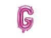 Foil Balloon Letter "G" Dark Pink 35 Cm