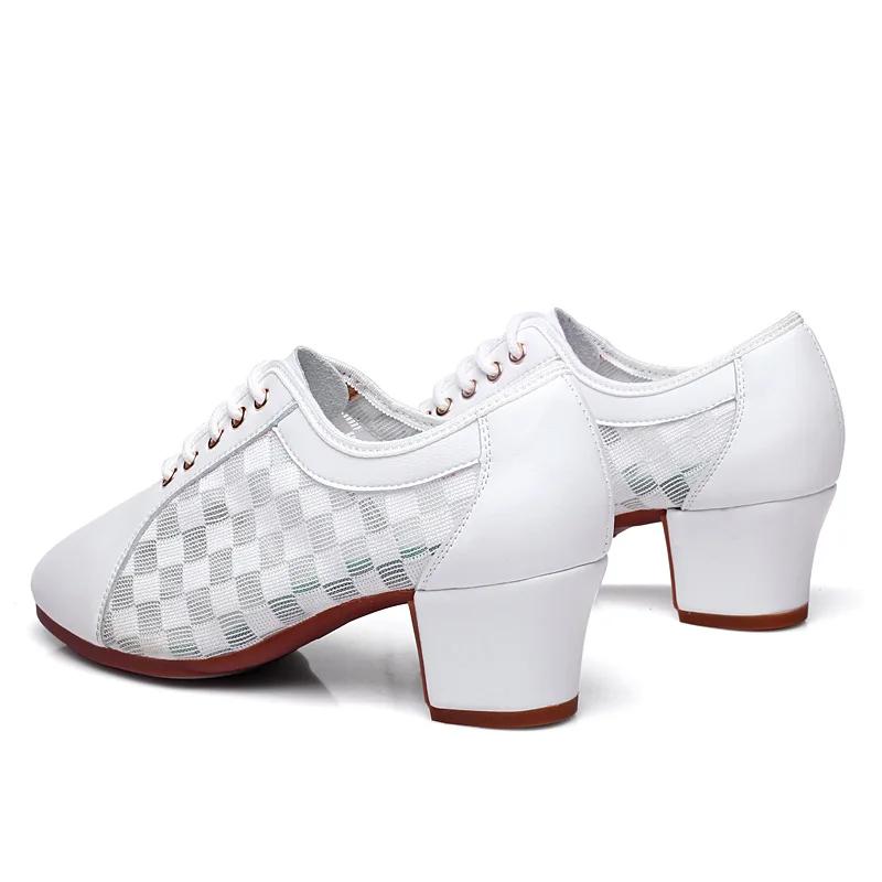 New Latin Dance Shoes Woman Modern Women's Ballroom Tango Latin Shoes Sneaker Jazz Shoe Girls Mesh Female Shoes