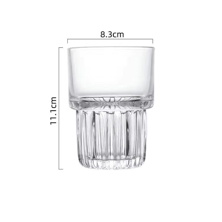 Transparent Simple Glass Heat-resistant Mug Water Cup Milk Cup Coffee Cup Juice Cup