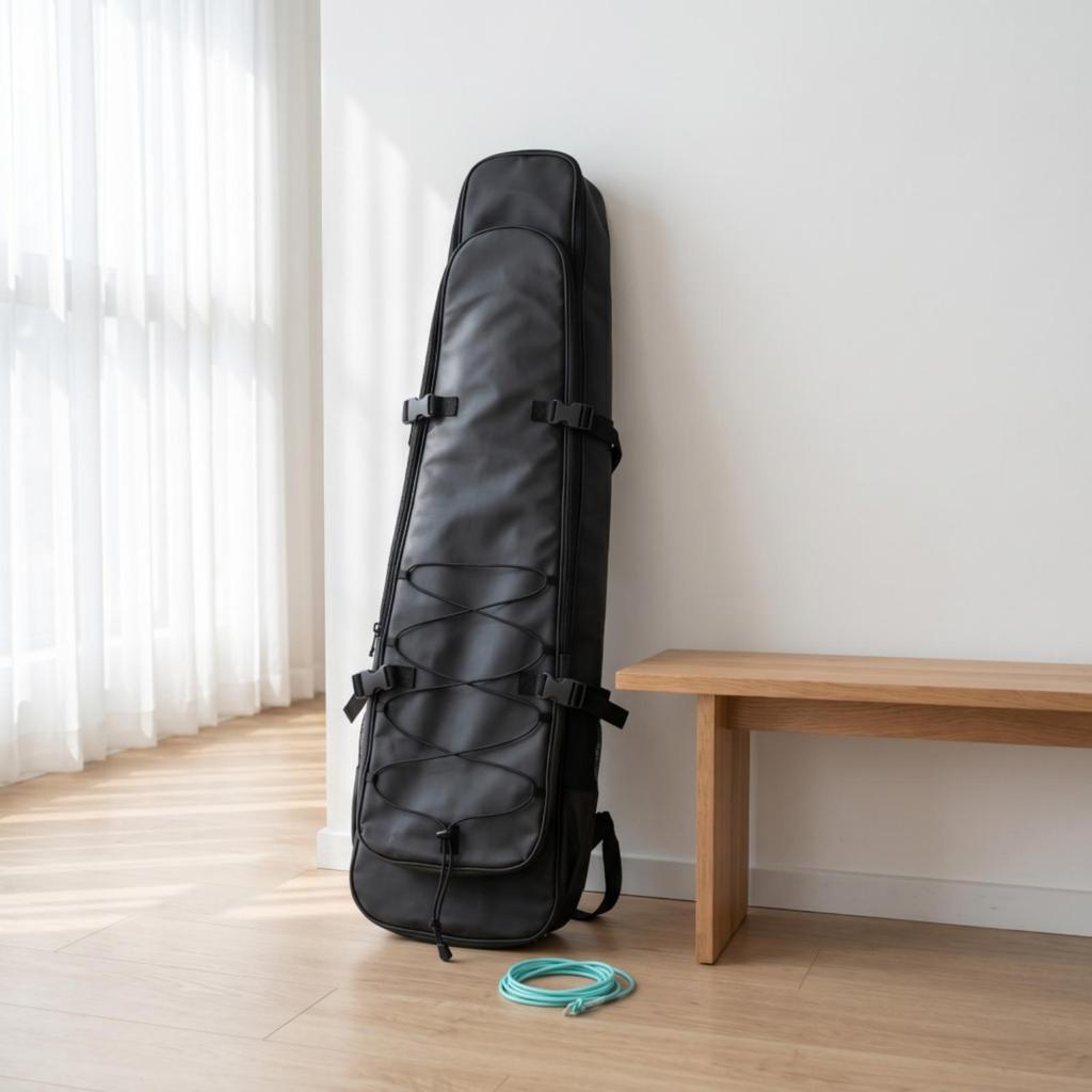 Extended Fin Equipment Bag Sleek Shielded for Freedivers,
