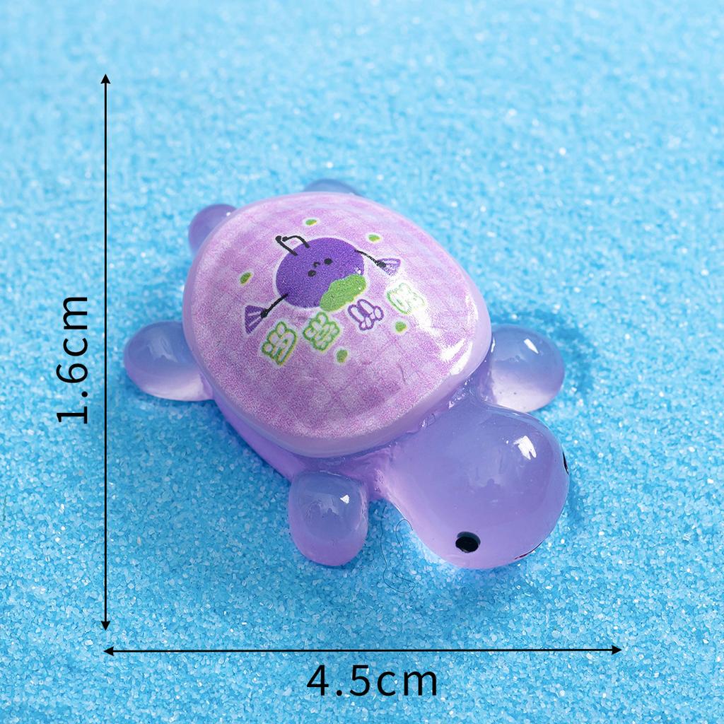 Mikrokrajina Svítící ve tmě Ovocná Želví Dvojice Dotek Kutilství Dekorativní Doplňky Želva Mini Pryskyřičná Drobnost