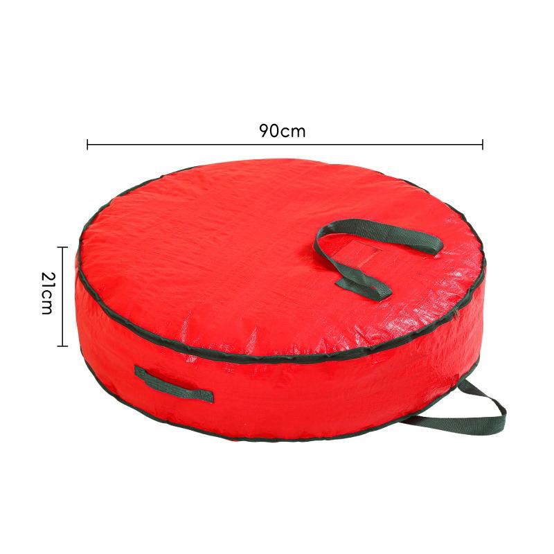 Borsa Porta Decorazioni Natalizie Rotonda Grande Capacità Contenitore Porta Palline Decorazioni Albero di Natale Organizzatore Oggetti Vari Natalizi