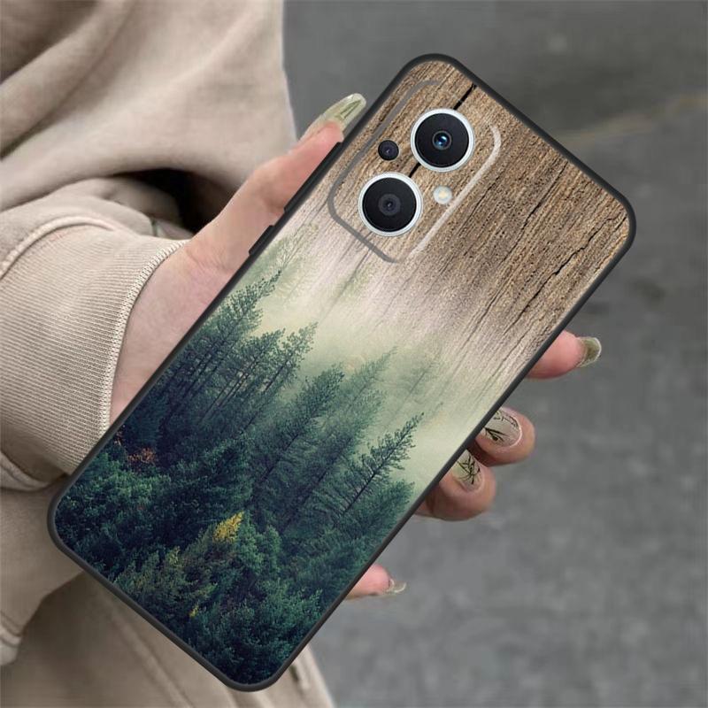 Nature Forest Mountain Case For OPPO Reno 8T 13F 14F 12F 11F 10 12 13 14 Pro 7 8 Lite OPPO Find X8 X6 X9 Pro Cover