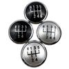 For Volkswagen VW Polo 9N 9N2 (2002-2010) Gear Shift Knob Speed Number Emblem Badge Car Styling Accessories