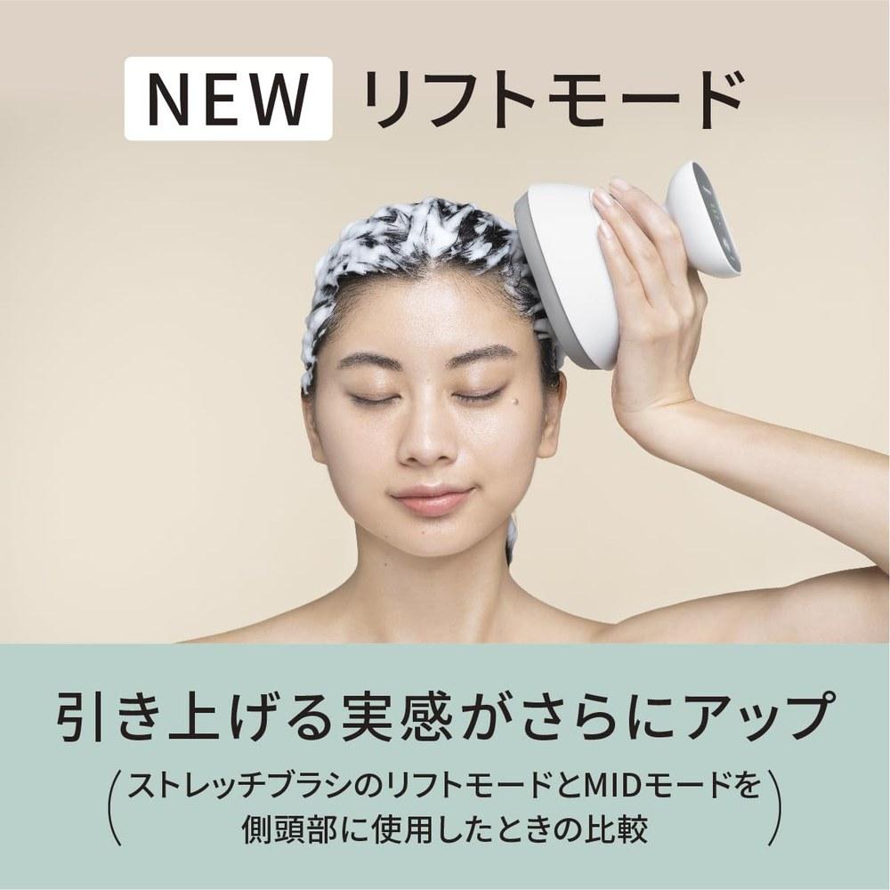 Panasonic Scalp Esthetic Lift Mode Close Contact Kneading Brush Stretch Brush 3 Speed Levels Silver EH-HE0J-S
