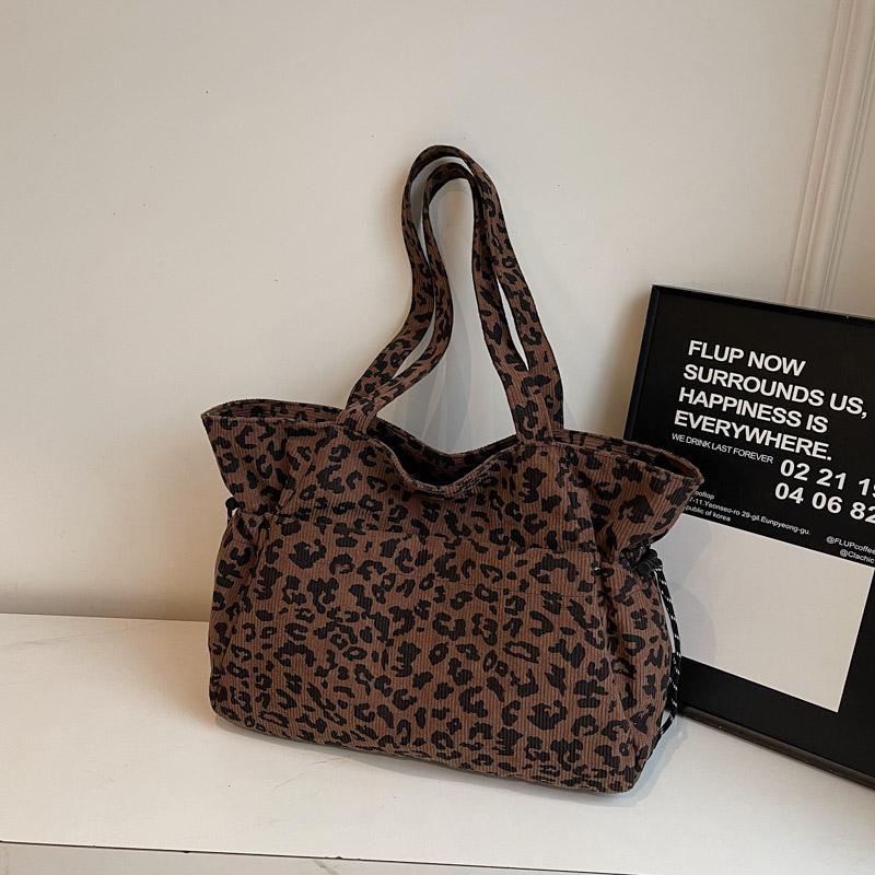 Neuer Druck Große Wiederverwendbare Lebensmittel-Einkaufstasche Damen Tragetasche Mode Tasche Schultertasche Faltbare Öko-Tasche Waschbar Reise