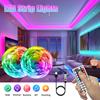 Smart LED Strip Lights, with Wireless Infrared Remote Control, Color Changing & Music Sync with App Control and Remote, USB Powe