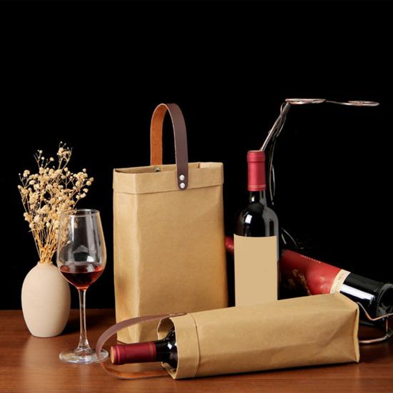Borsa per 6 bottiglie di vino, riutilizzabile, per viaggi, campeggio e picnic, regalo perfetto per gli amanti del vino