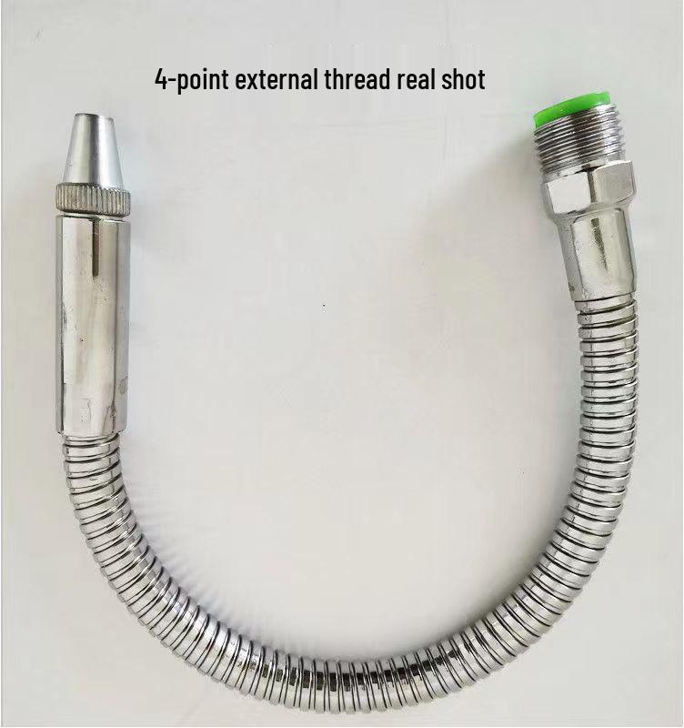 Adjustable Lathe Metal Coolant Tube with Nozzle & Switch, Universal Oil/Water Pipe for Machine Tools.