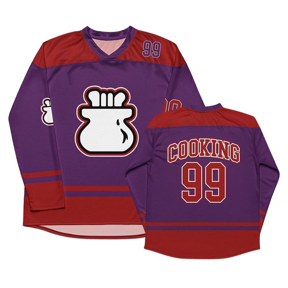 Woodcutting Cooking Hunter Hockey Jersey Game Old School RuneScape OSRS 99 Tshirts Loose Casual Unisex Streetwear 3D Print Tops XXS