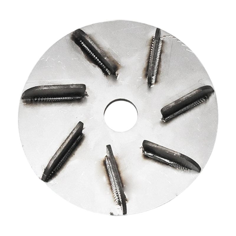 652F MultiSurface Livestock Grooming Disc Stainless Steel Dehairing Tool For Farm Animal Efficient Hair Removal Accessory
