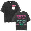 Anime The Disastrous Life of Saiki K Graphic Print Tshirt Men Women  Vintage Washed Cotton Oversized Harajuku Style Summer Tees